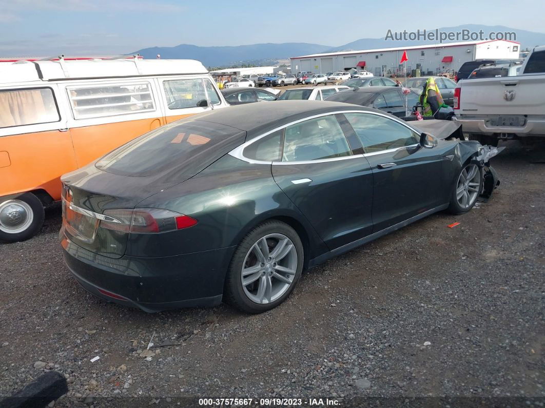 2013 Tesla Model S   Green vin: 5YJSA1CN4DFP07886