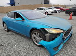 2013 Tesla Model S  Blue vin: 5YJSA1CN4DFP08083