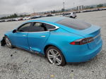 2013 Tesla Model S  Blue vin: 5YJSA1CN4DFP08083