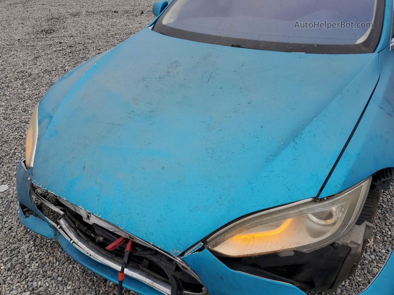 2013 Tesla Model S  Blue vin: 5YJSA1CN4DFP08083