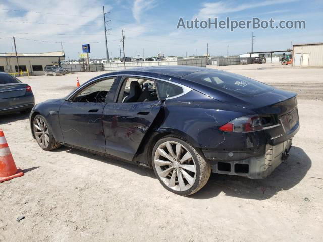 2013 Tesla Model S  Blue vin: 5YJSA1CN4DFP26857