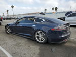 2013 Tesla Model S  Blue vin: 5YJSA1CN5DFP05726