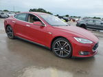 2013 Tesla Model S  Красный vin: 5YJSA1CN5DFP13678