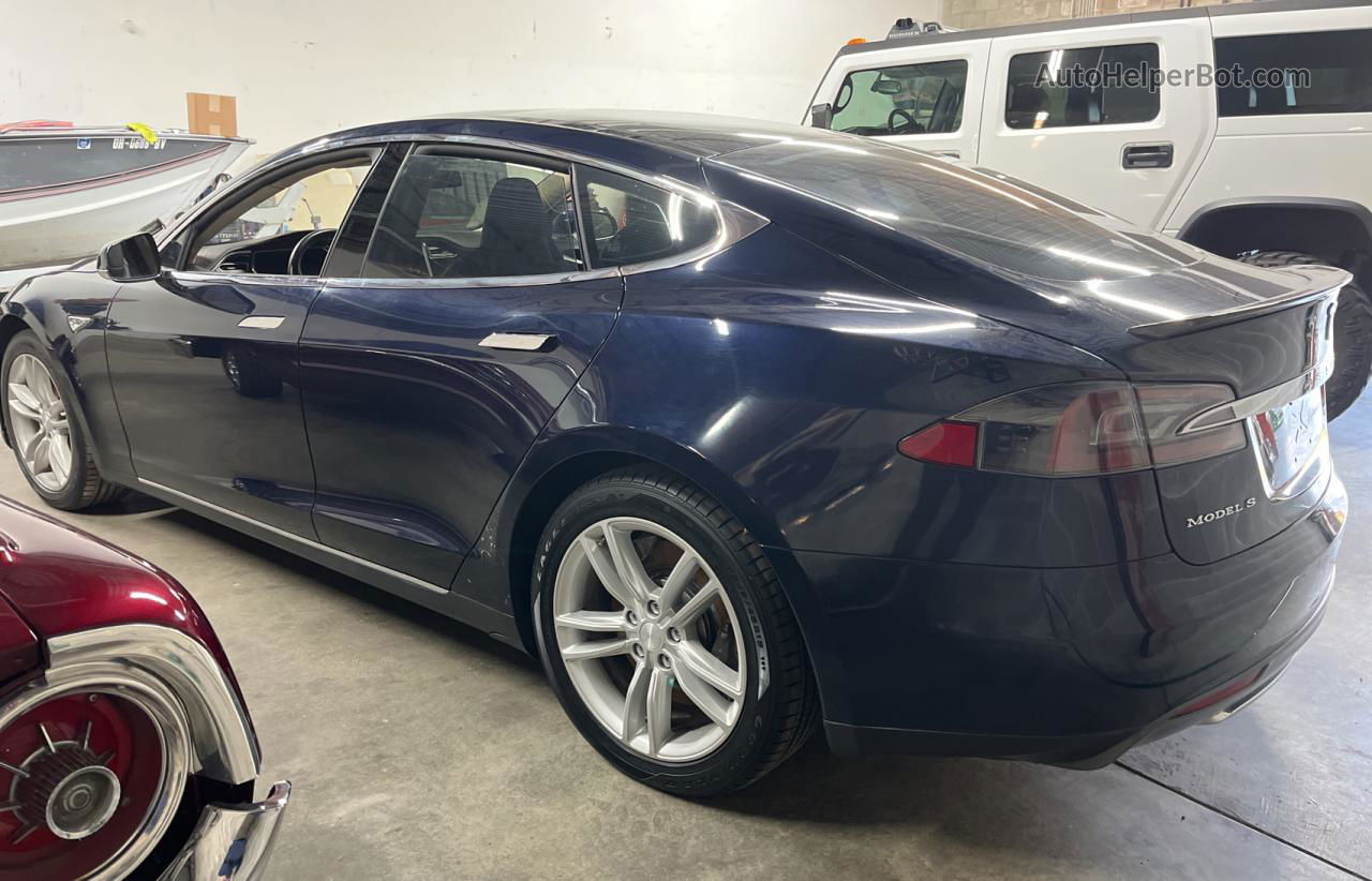 2013 Tesla Model S  Blue vin: 5YJSA1CN5DFP15818