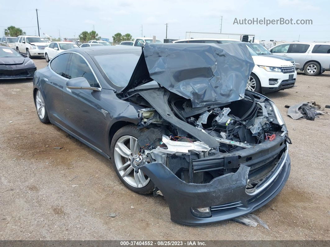 2013 Tesla Model S   Серый vin: 5YJSA1CN5DFP15852