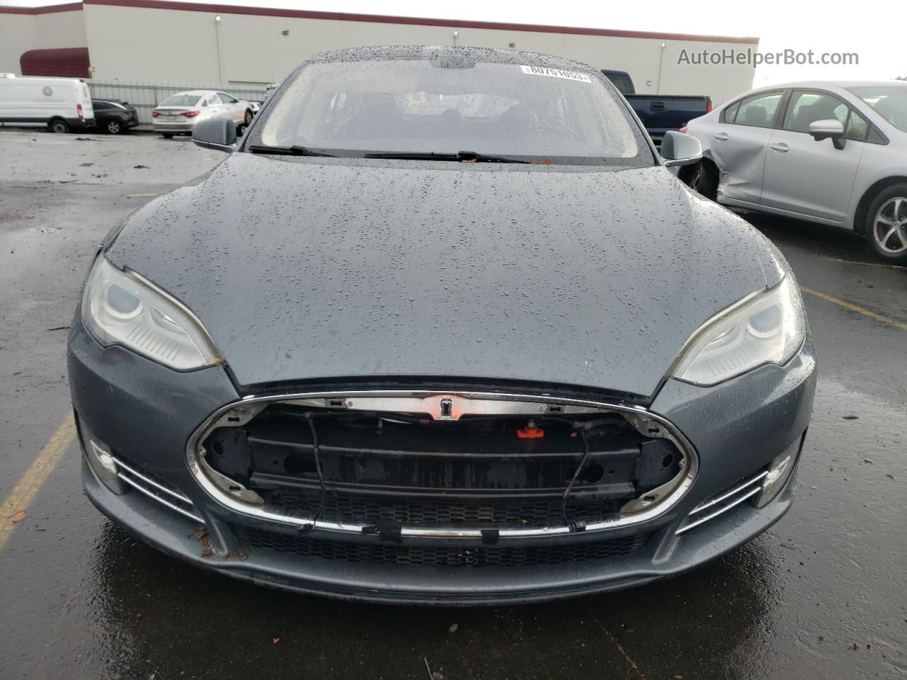 2013 Tesla Model S  Gray vin: 5YJSA1CN5DFP18931