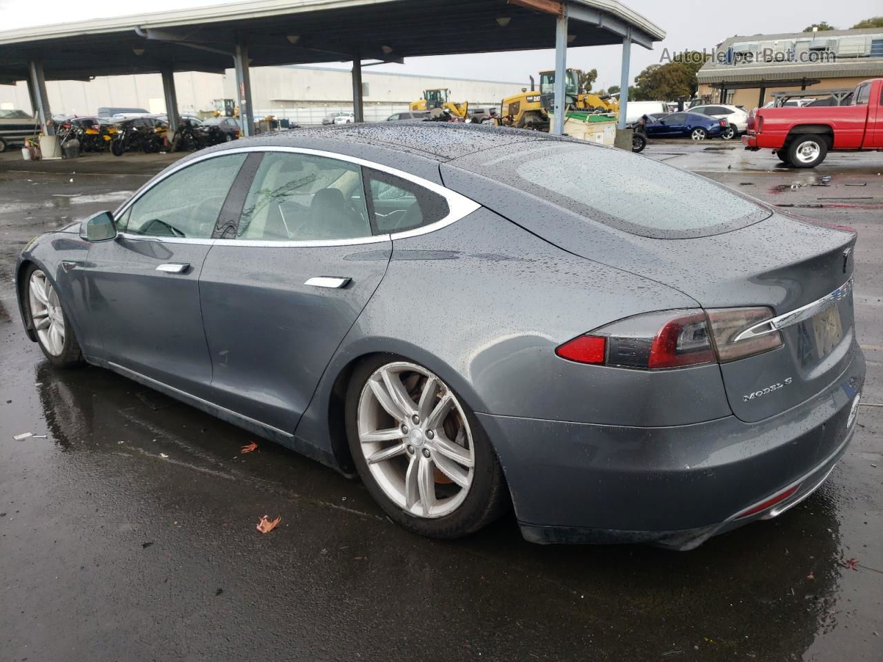 2013 Tesla Model S  Gray vin: 5YJSA1CN5DFP18931