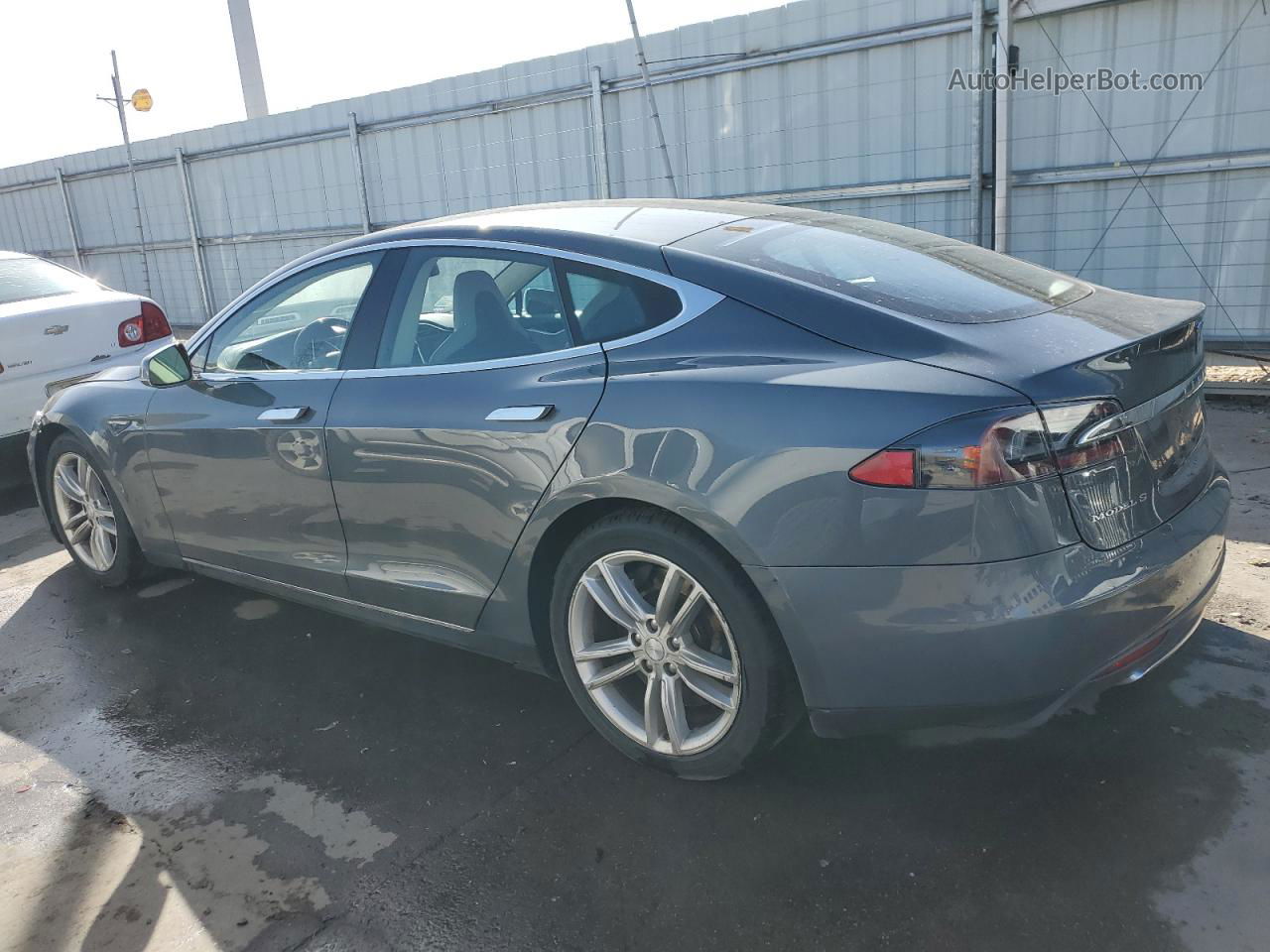 2013 Tesla Model S  Gray vin: 5YJSA1CN5DFP20775