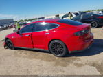 2013 Tesla Model S Red vin: 5YJSA1CN5DFP21800