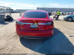 2013 Tesla Model S Red vin: 5YJSA1CN5DFP21800