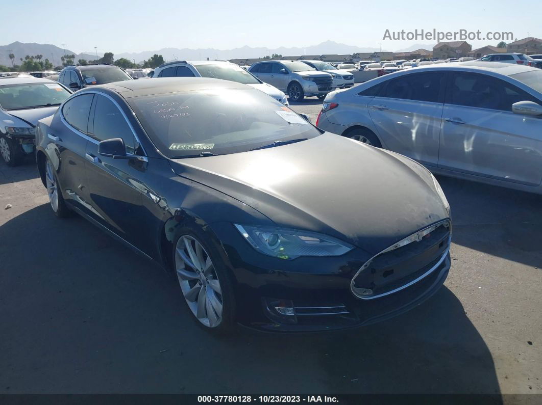 2013 Tesla Model S   Черный vin: 5YJSA1CN6DFP09963