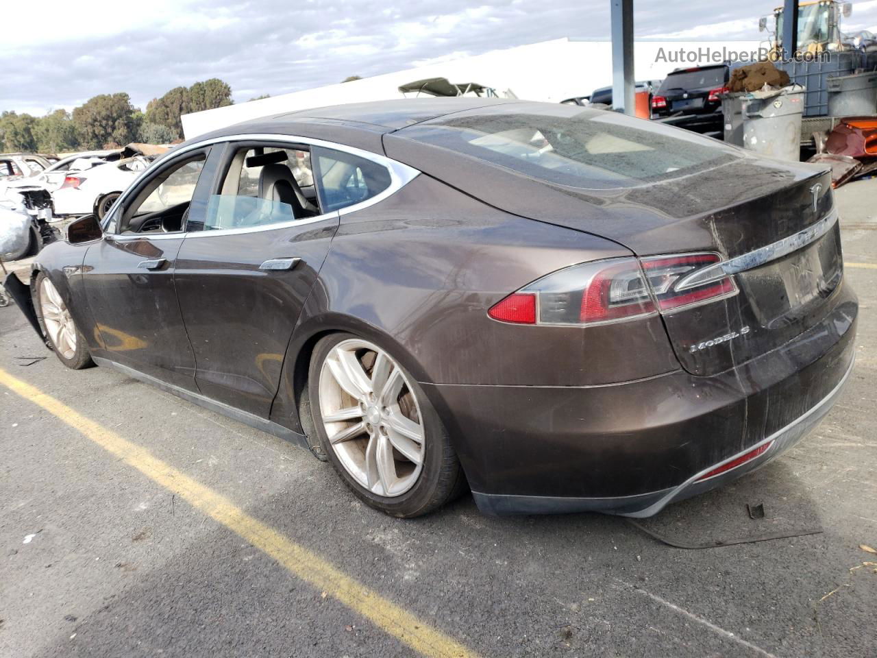 2013 Tesla Model S  Gray vin: 5YJSA1CN6DFP12149