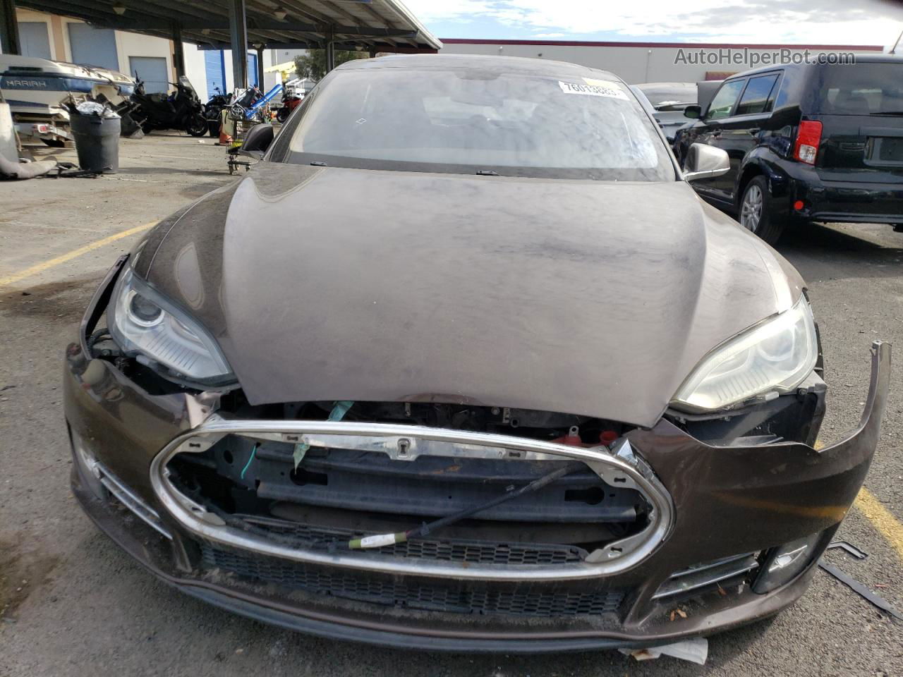 2013 Tesla Model S  Gray vin: 5YJSA1CN6DFP12149