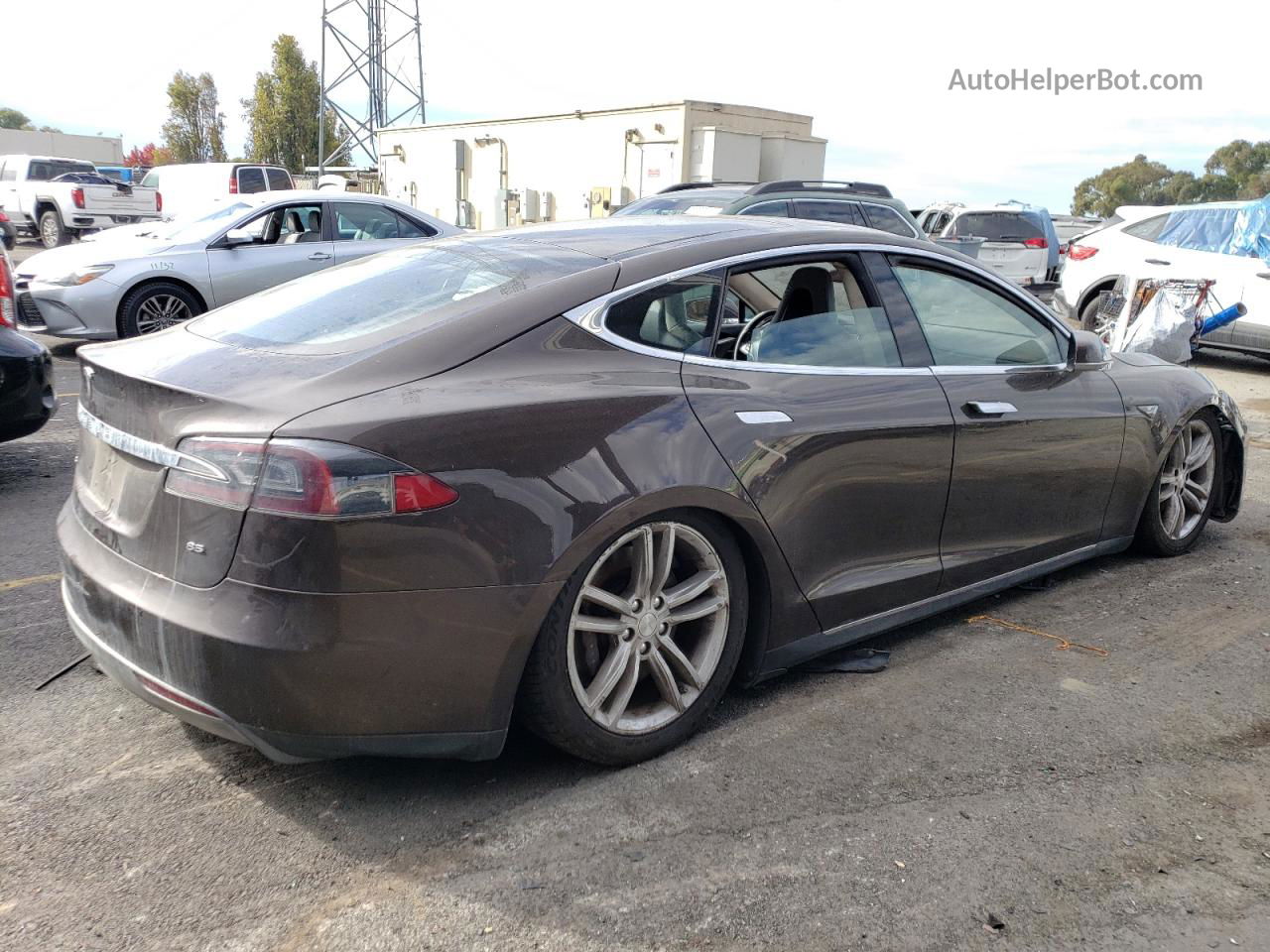 2013 Tesla Model S  Gray vin: 5YJSA1CN6DFP12149