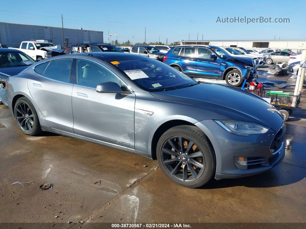 2013 Tesla Model S   Gray vin: 5YJSA1CN6DFP20008