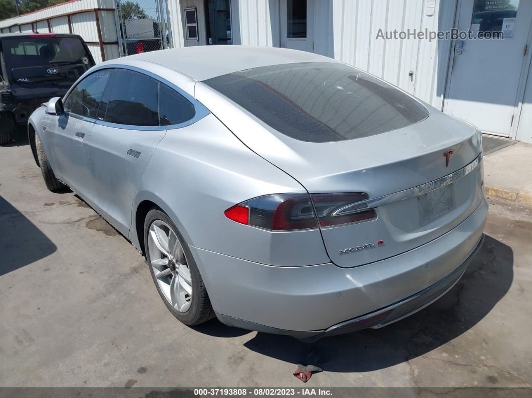 2013 Tesla Model S   Silver vin: 5YJSA1CN6DFP21952