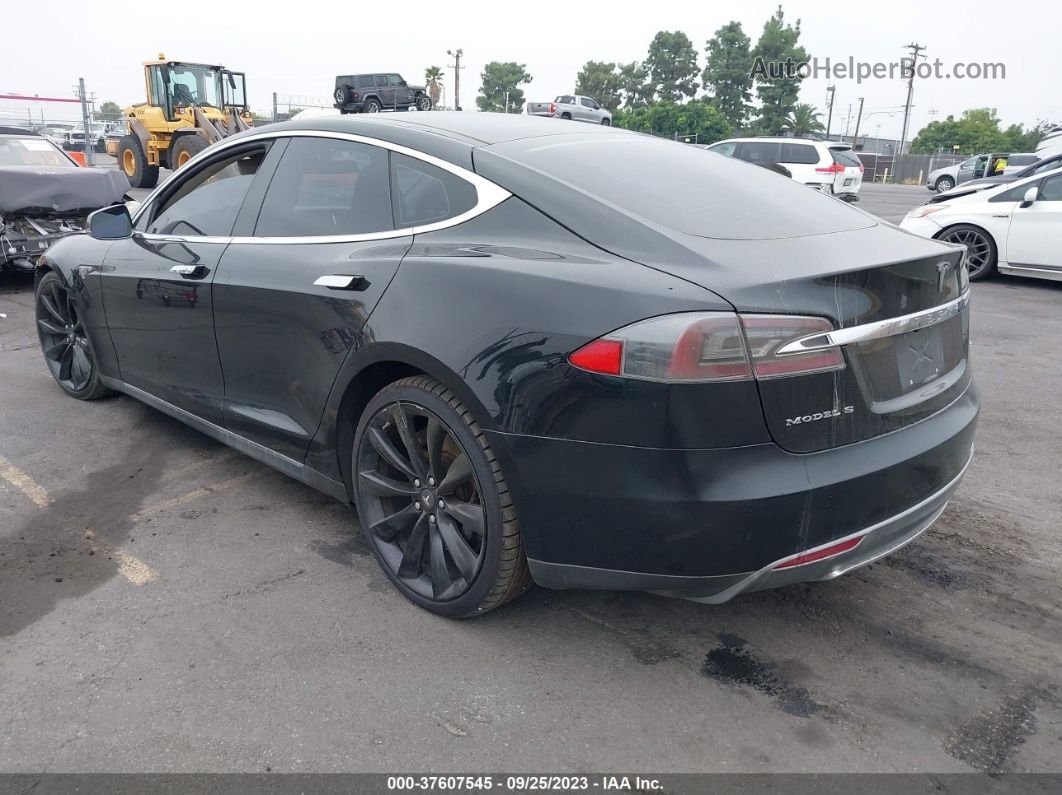 2013 Tesla Model S   Black vin: 5YJSA1CN7DFP13634