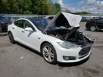 2013 Tesla Model S  White vin: 5YJSA1CN7DFP20762