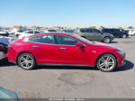 2013 Tesla Model S   Red vin: 5YJSA1CN8DFP15795