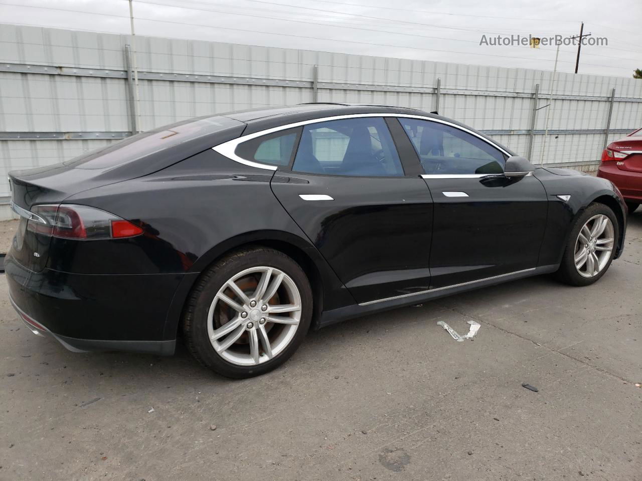 2013 Tesla Model S Black vin: 5YJSA1CN8DFP20074