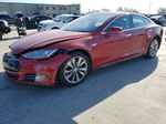 2013 Tesla Model S  Красный vin: 5YJSA1CN8DFP21919