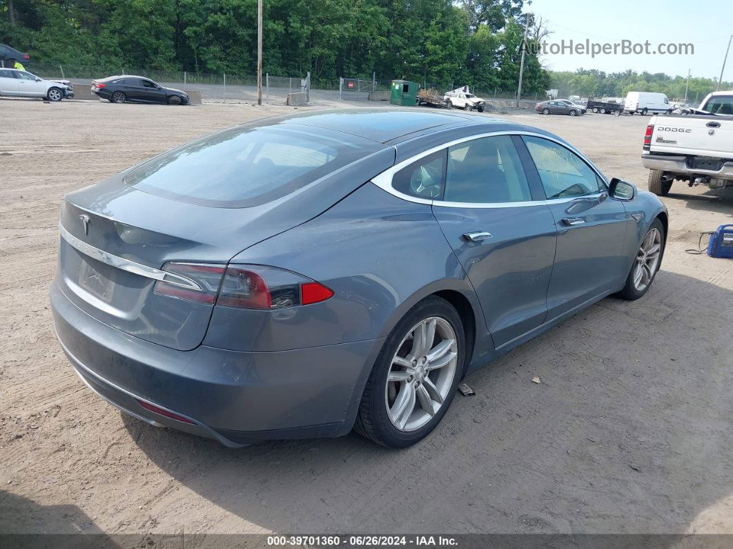 2013 Tesla Model S   Gray vin: 5YJSA1CN9DFP04367