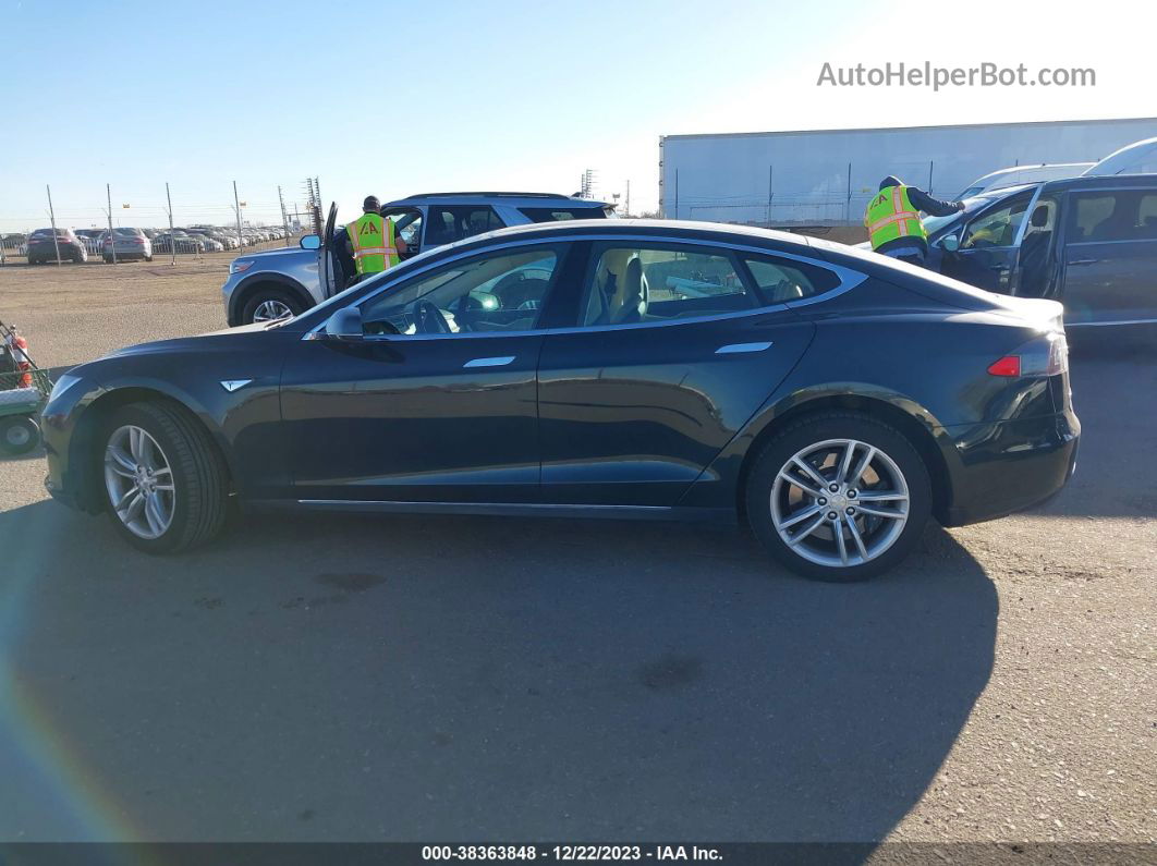 2013 Tesla Model S Green vin: 5YJSA1CN9DFP06068