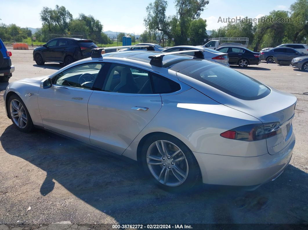 2013 Tesla Model S   Silver vin: 5YJSA1CN9DFP11500