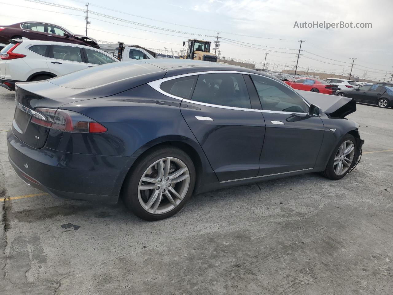 2013 Tesla Model S  Charcoal vin: 5YJSA1CN9DFP14834