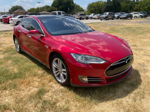 2013 Tesla Model S  Red vin: 5YJSA1CN9DFP27292