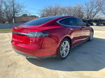 2013 Tesla Model S  Red vin: 5YJSA1CN9DFP27292