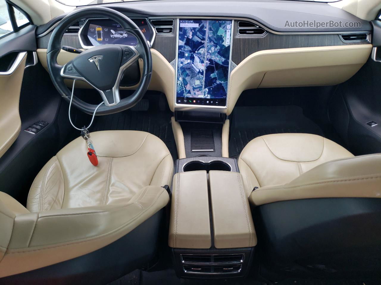 2013 Tesla Model S  Серебряный vin: 5YJSA1CNXDFP06824