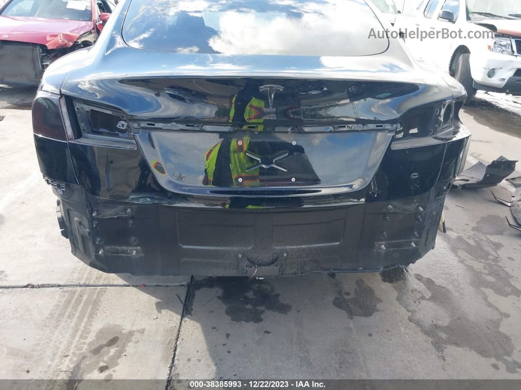 2013 Tesla Model S Black vin: 5YJSA1CNXDFP09979