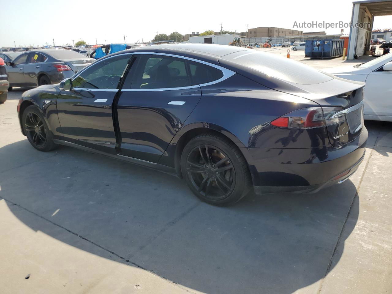 2013 Tesla Model S  Blue vin: 5YJSA1CNXDFP17211