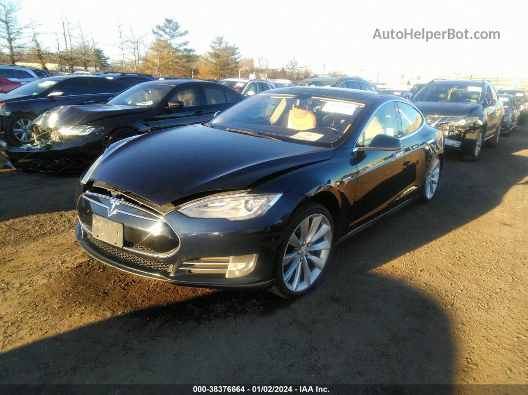 2013 Tesla Model S   Dark Blue vin: 5YJSA1CNXDFP19847