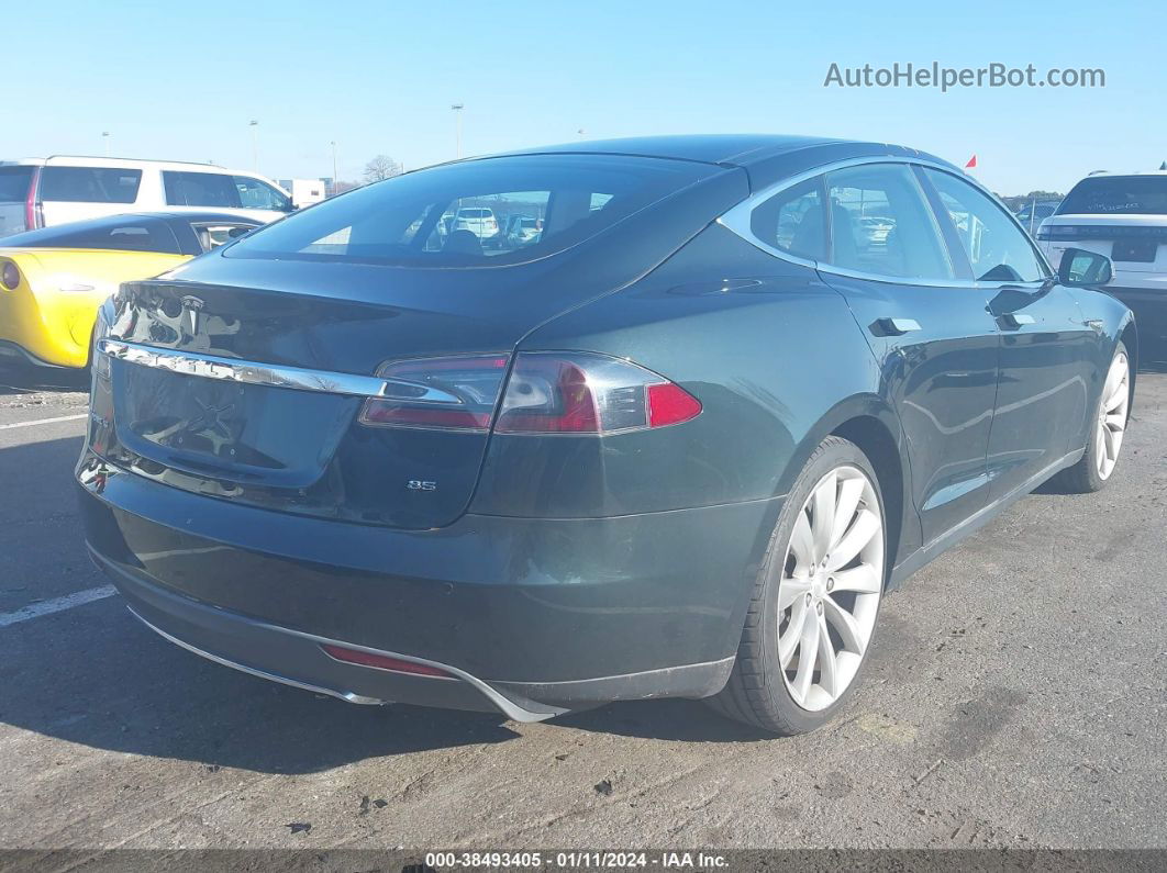 2013 Tesla Model S   Green vin: 5YJSA1CNXDFP20030