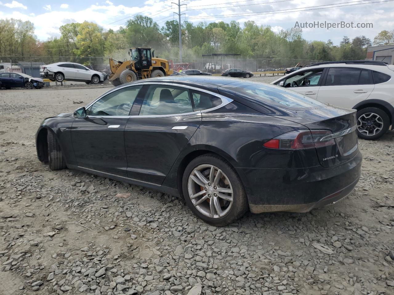 2013 Tesla Model S  Black vin: 5YJSA1CNXDFP21078