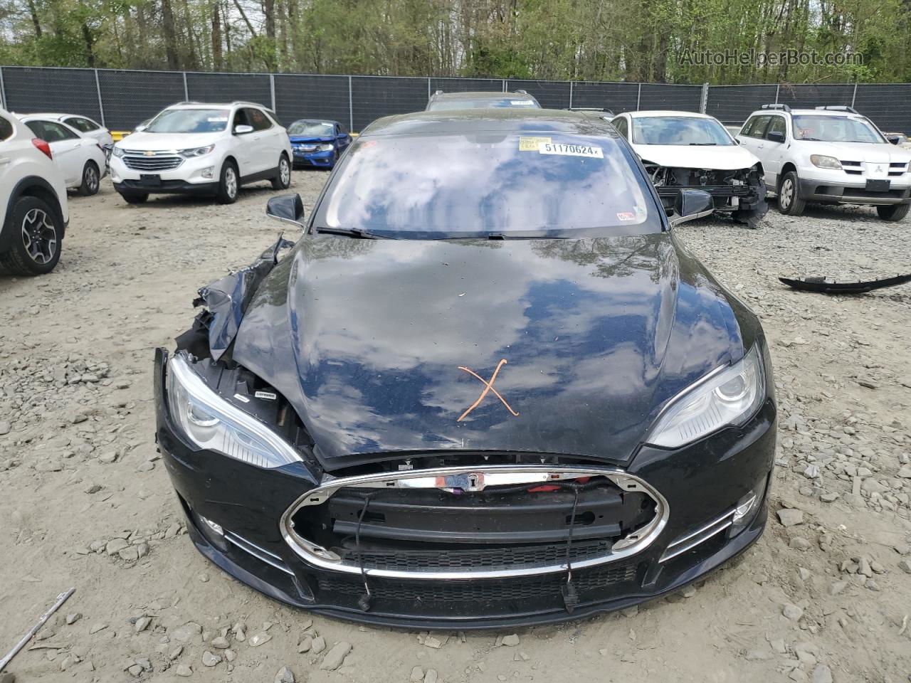 2013 Tesla Model S  Black vin: 5YJSA1CNXDFP21078