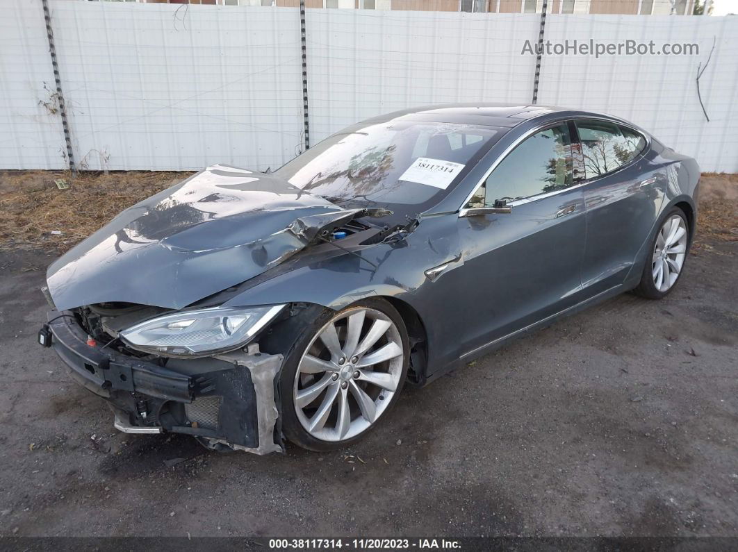 2013 Tesla Model S Performance Gray vin: 5YJSA1CP0DFP05649