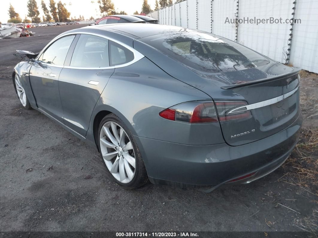 2013 Tesla Model S Performance Gray vin: 5YJSA1CP0DFP05649
