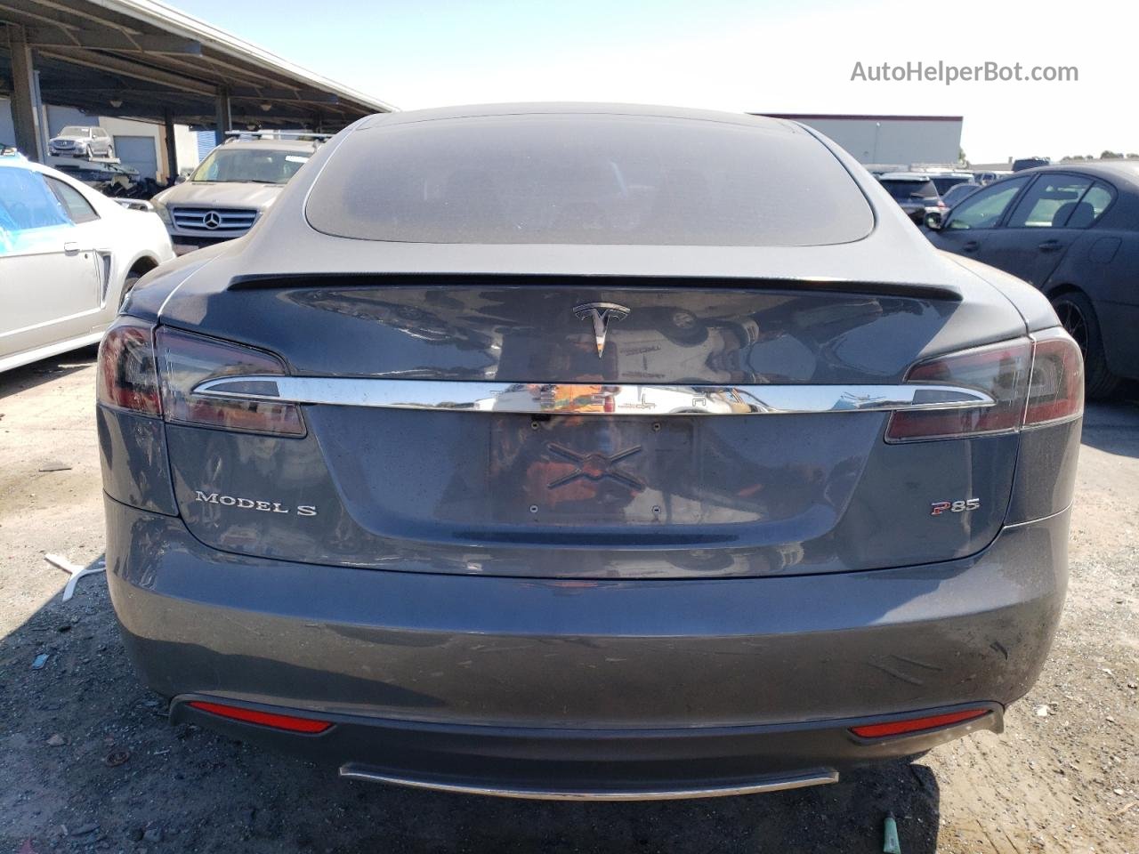 2013 Tesla Model S  Gray vin: 5YJSA1CP0DFP07014