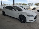 2013 Tesla Model S  White vin: 5YJSA1CP0DFP27375