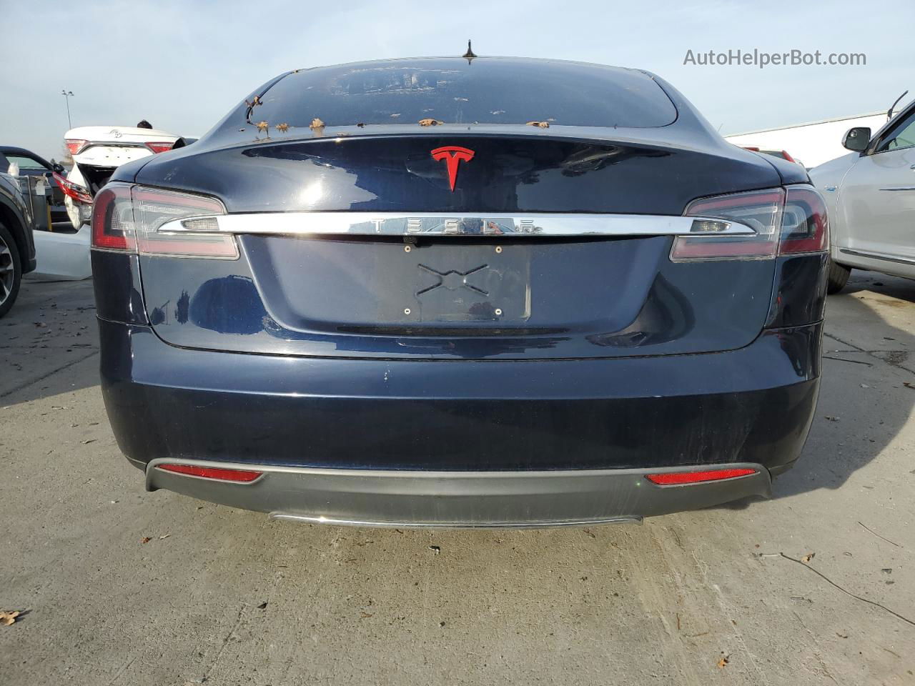 2013 Tesla Model S  Blue vin: 5YJSA1CP1DFP05434
