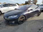 2013 Tesla Model S  Blue vin: 5YJSA1CP1DFP05434