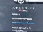 2013 Tesla Model S Performance Gray vin: 5YJSA1CP1DFP08835