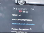 2013 Tesla Model S Performance Gray vin: 5YJSA1CP1DFP08835