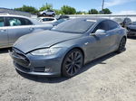 2013 Tesla Model S  Gray vin: 5YJSA1CP2DFP04650