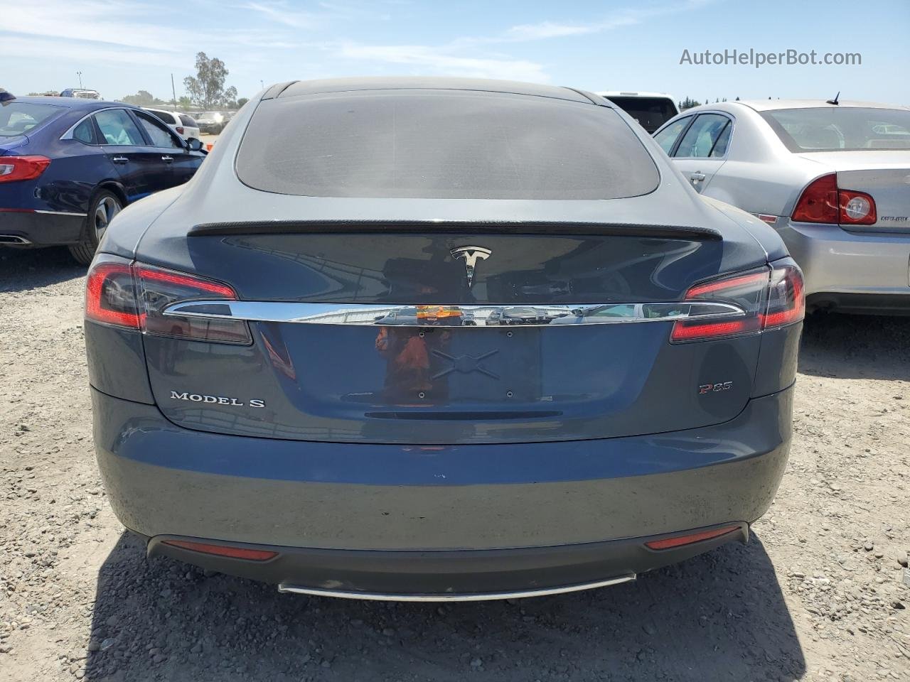 2013 Tesla Model S  Gray vin: 5YJSA1CP2DFP04650