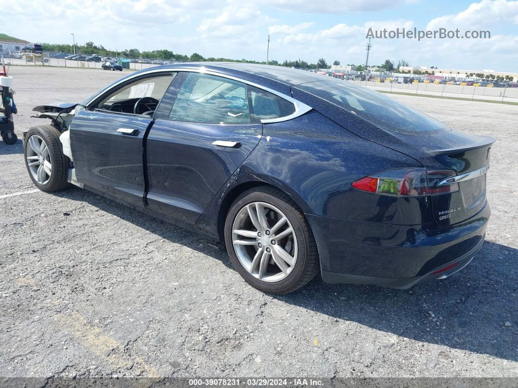 2013 Tesla Model S Performance Blue vin: 5YJSA1CP3DFP26818