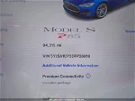 2013 Tesla Model S Performance Blue vin: 5YJSA1CP3DFP26818